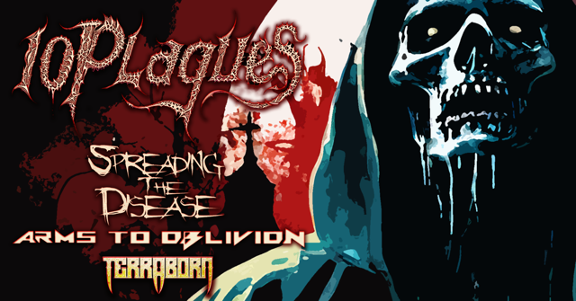 Metal bands showcase with 10 Plagues Live in Southampton - Saturday 13th July