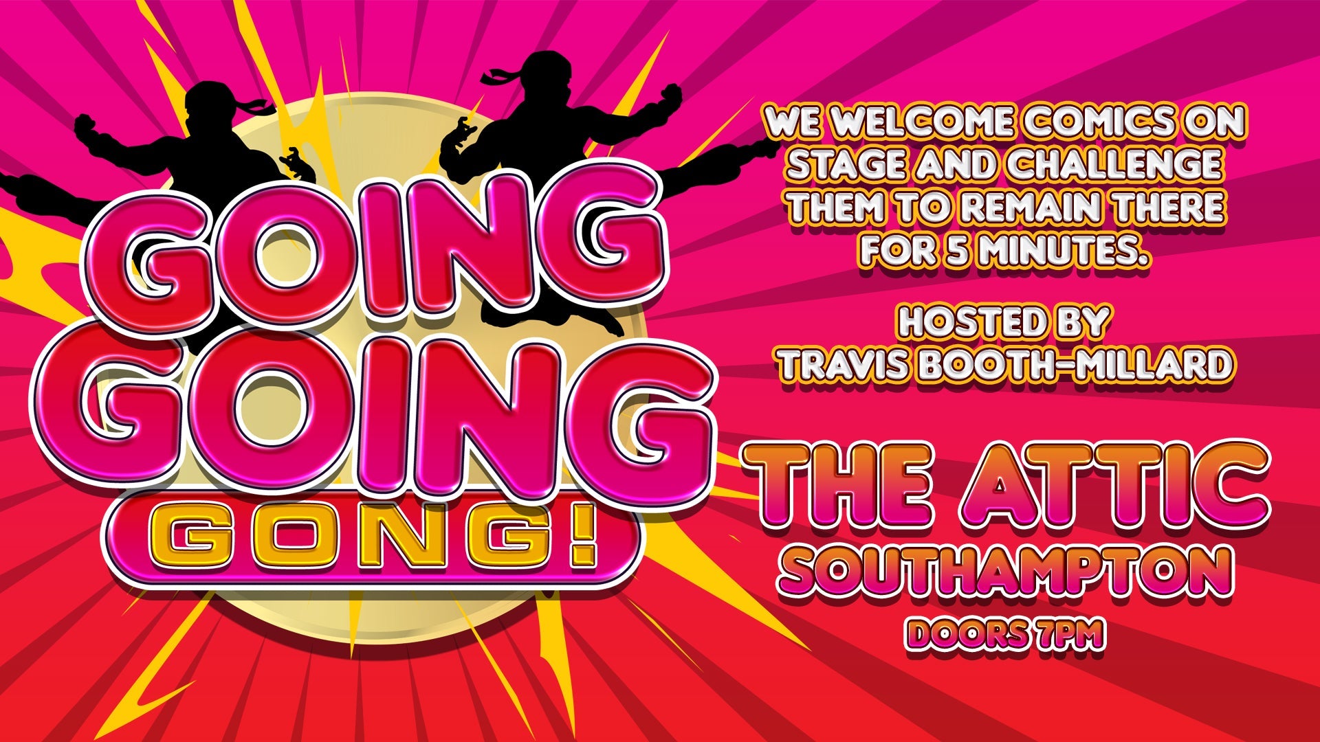 Southampton's Most Brutal Stand Comedy Open Mic gong Night at The Attic