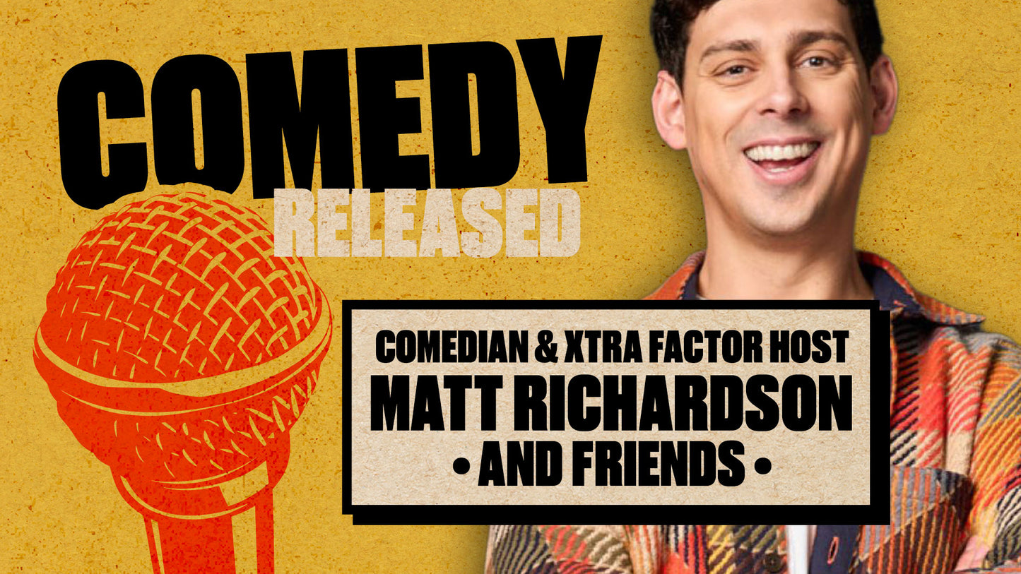 Award Wining Comedian Matt Richardson at Southampton's premier Stand-Up Comedy Club