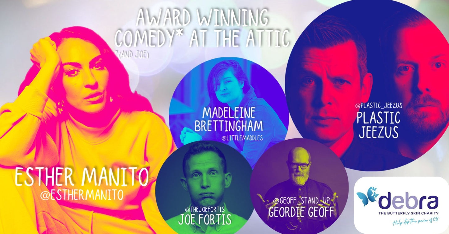 Southampton Stand Up Comedy Debra Charity Comedy Fundraiser - Thursday 10th July
