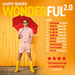 Harry Baker; Wonderful Tour - Wednesday 23rd April 2025