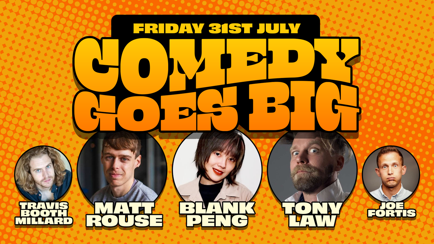 Southampton Stand Up Comedy just got BIG Near me at The Attic- Friday 31st July