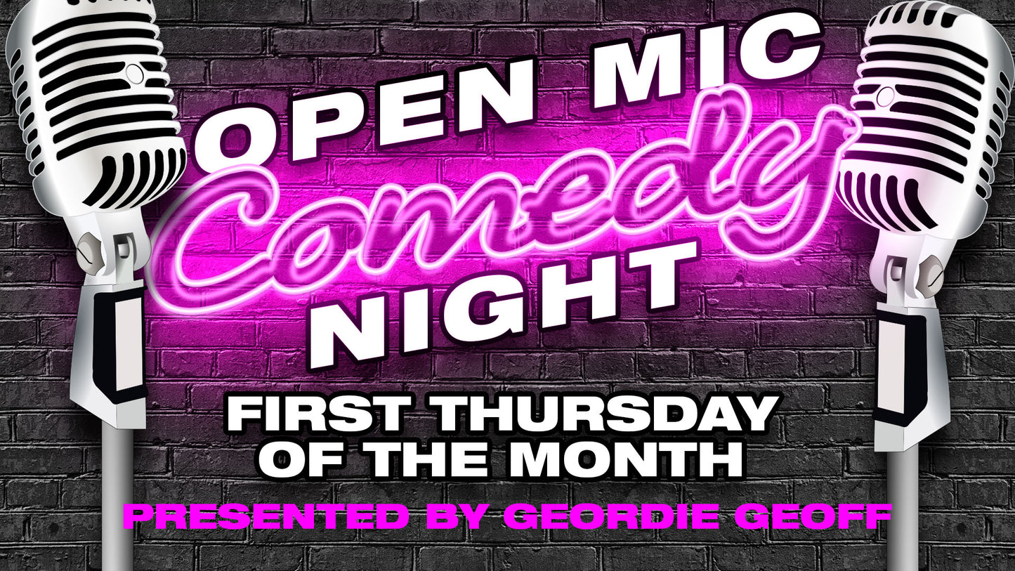 Open Mic Comedy Night with Burt Williamson - Thursday 7th December