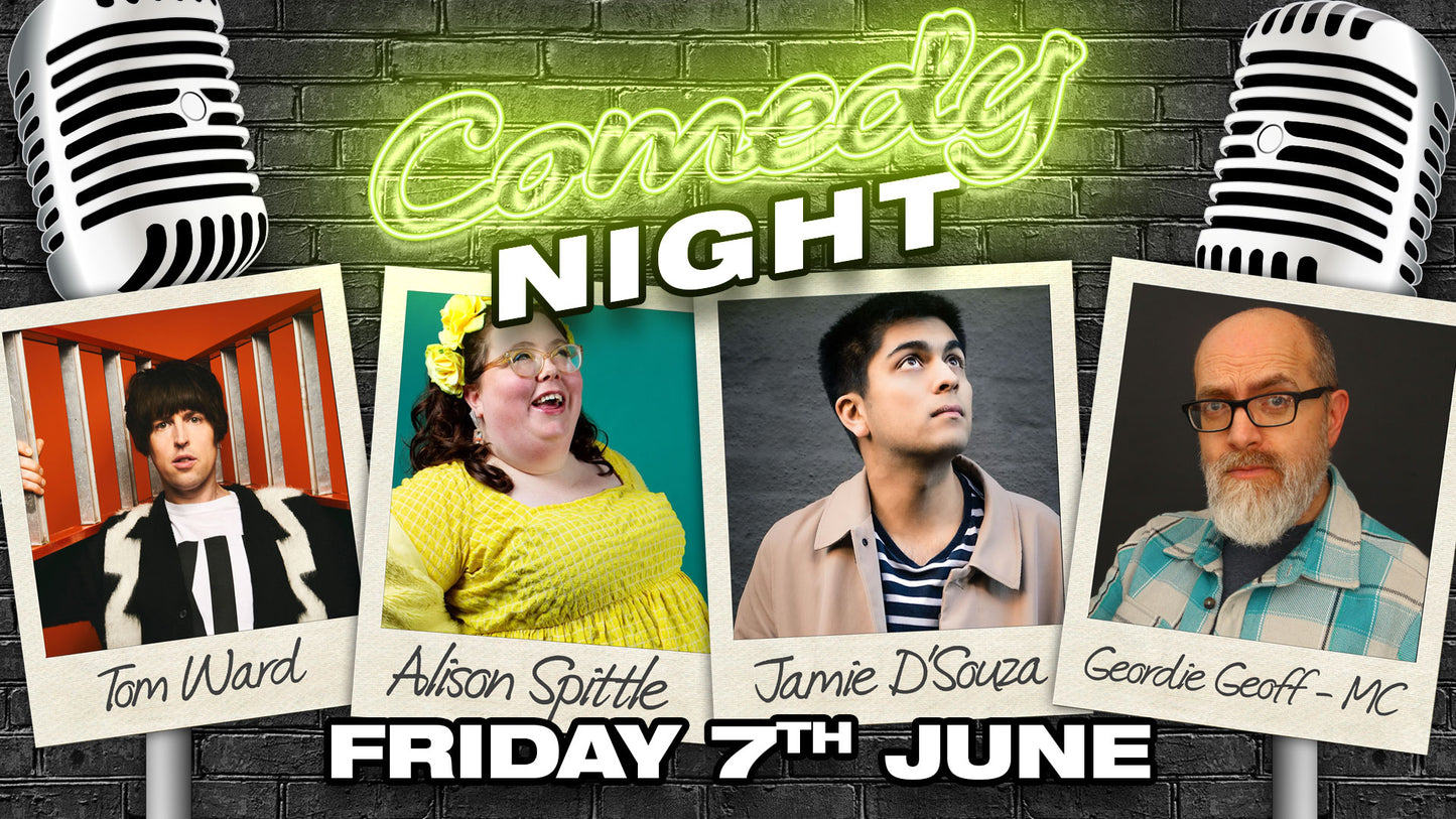 Stand-up Comedy comes to Southampton, Hampshire at The Attic Comedy Club for June 