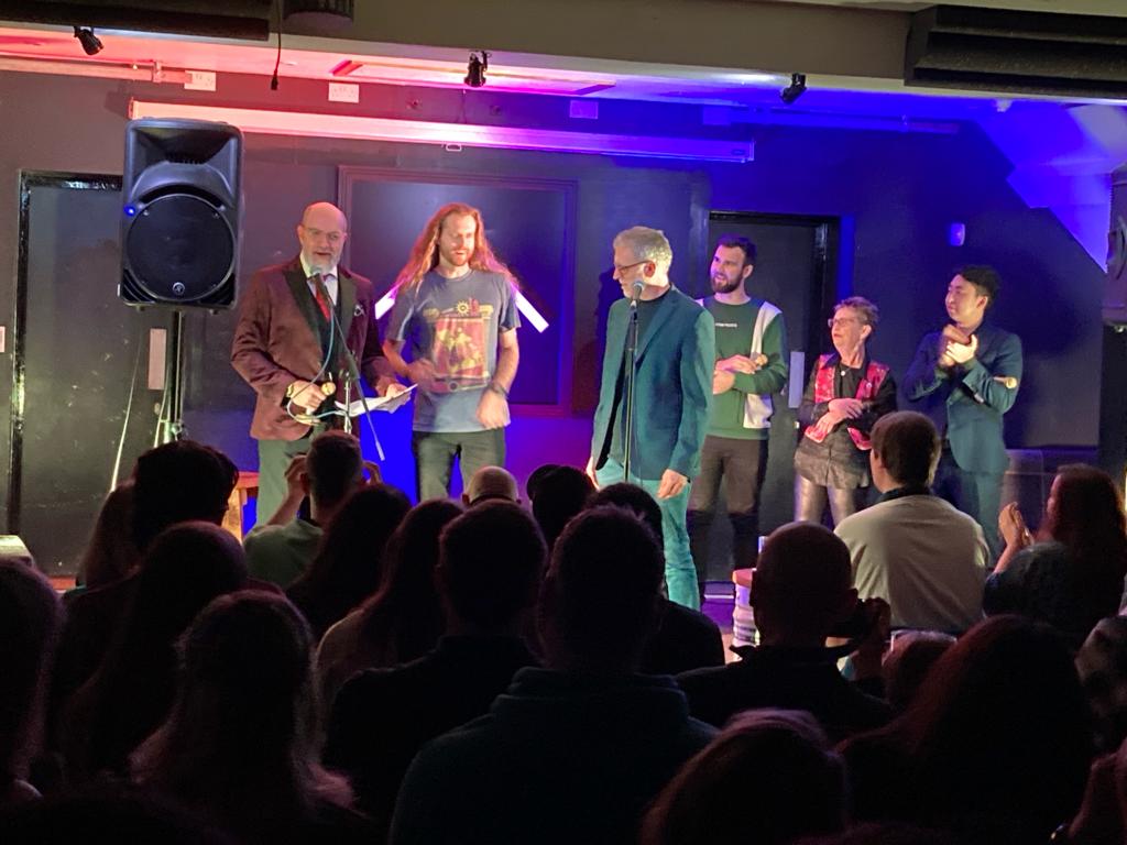 Travis Booth Third place Southampton comedian of the year 2023