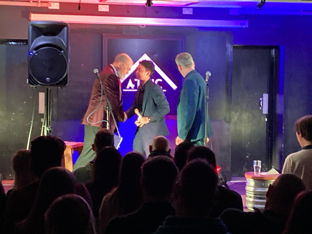 Vinny Shiu Southampton young comedian of the year winner 2023