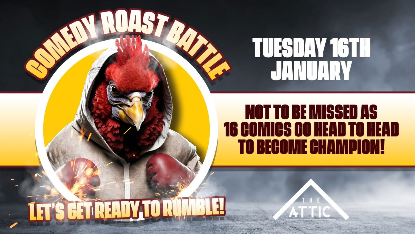 January Comedy Roast Battle in Southampton