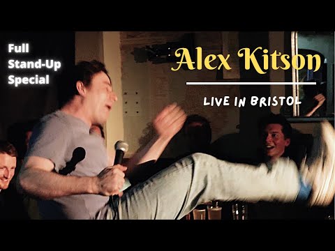 Alex Kitson in Southampton, Hampshire for June's "Comedy Open Mic Night"