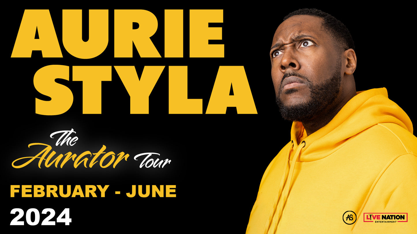 Aurie Styla Comedy in Southampton The Aurator Tour