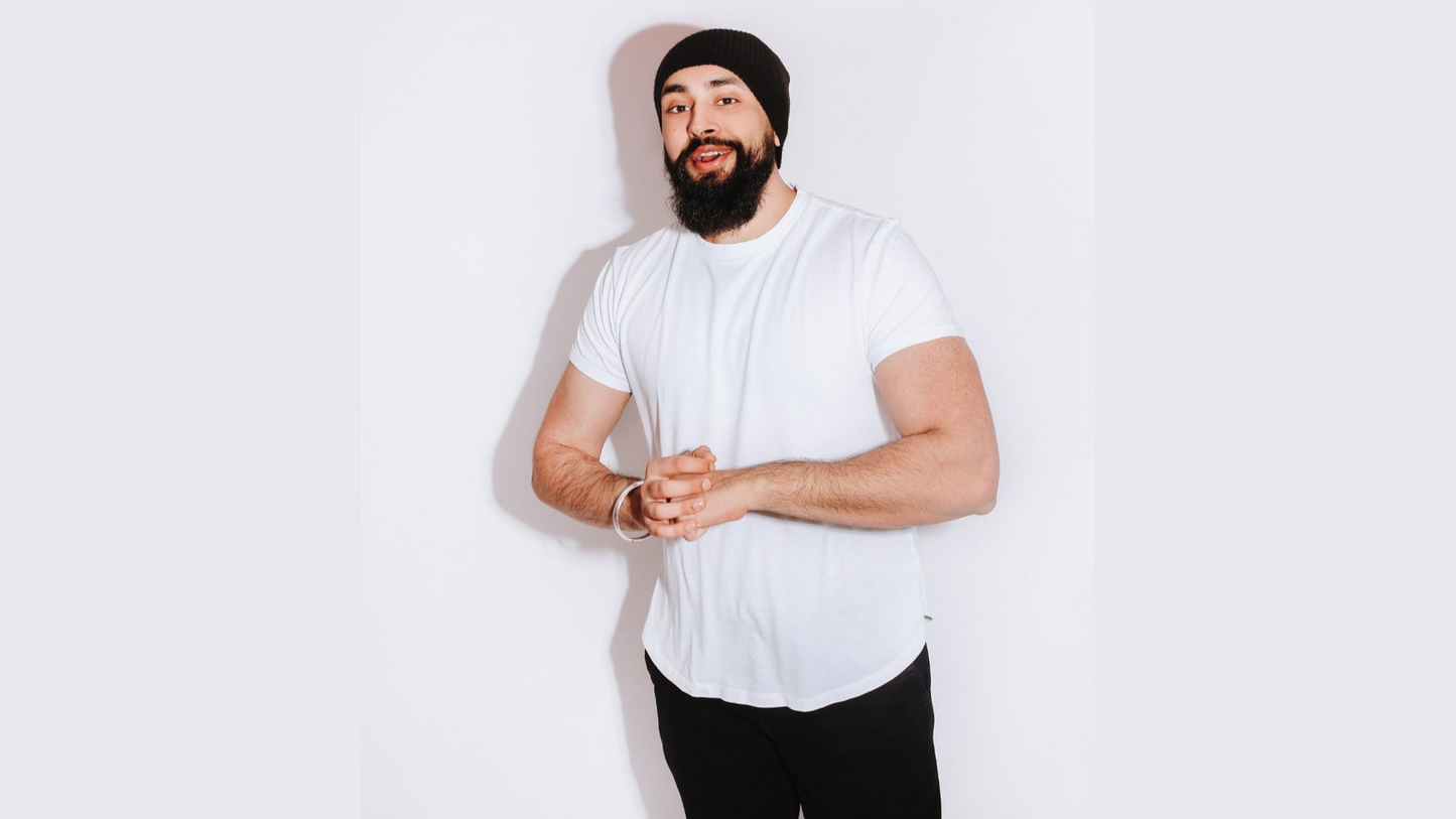 Preet Singh performs at The Attic's Southampton Comedy Club