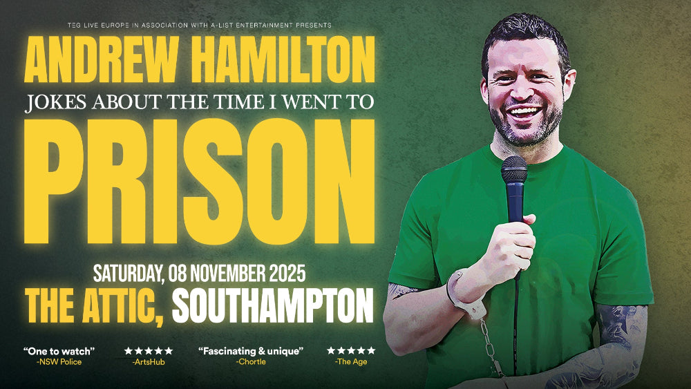 Andrew Hamilton "The Time I went to Prison" at The Attic, Southampton 