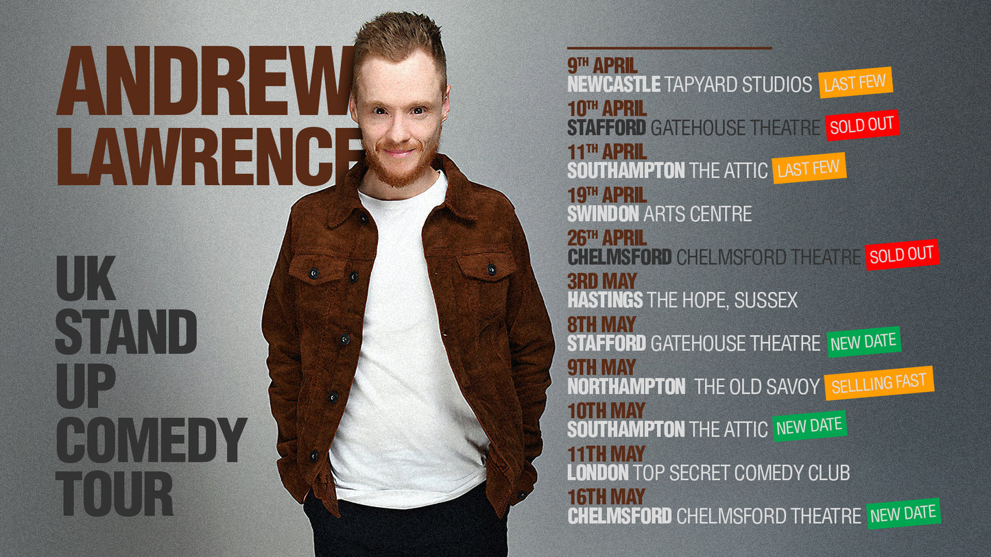 Andrew Lawrence "Still on the Naughty Step" - Friday 11th April