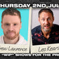 Andrew Lawrence & Leo Kearse Stand Up Comedy in Southampton - Thursday 2nd July