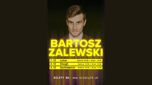 BARTOSZ ZALEWSKI Polish stand up comedy in Southampton