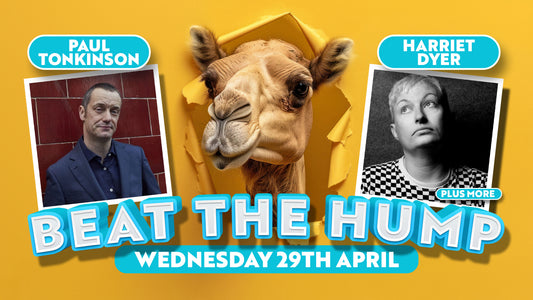 2 FOR 1 TICKETS Paul Tonkinson & Harriet Dyer Stand-Up Comedy - Wednesday 29th April