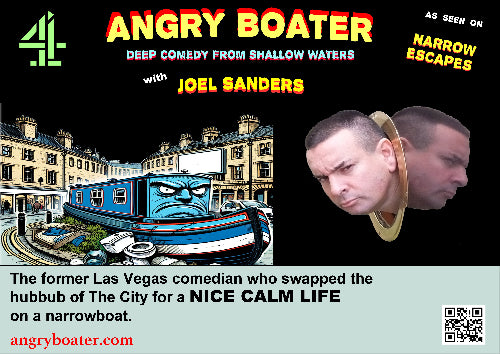 Joel Sanders C4'sAngry Boater Southampton Comedy