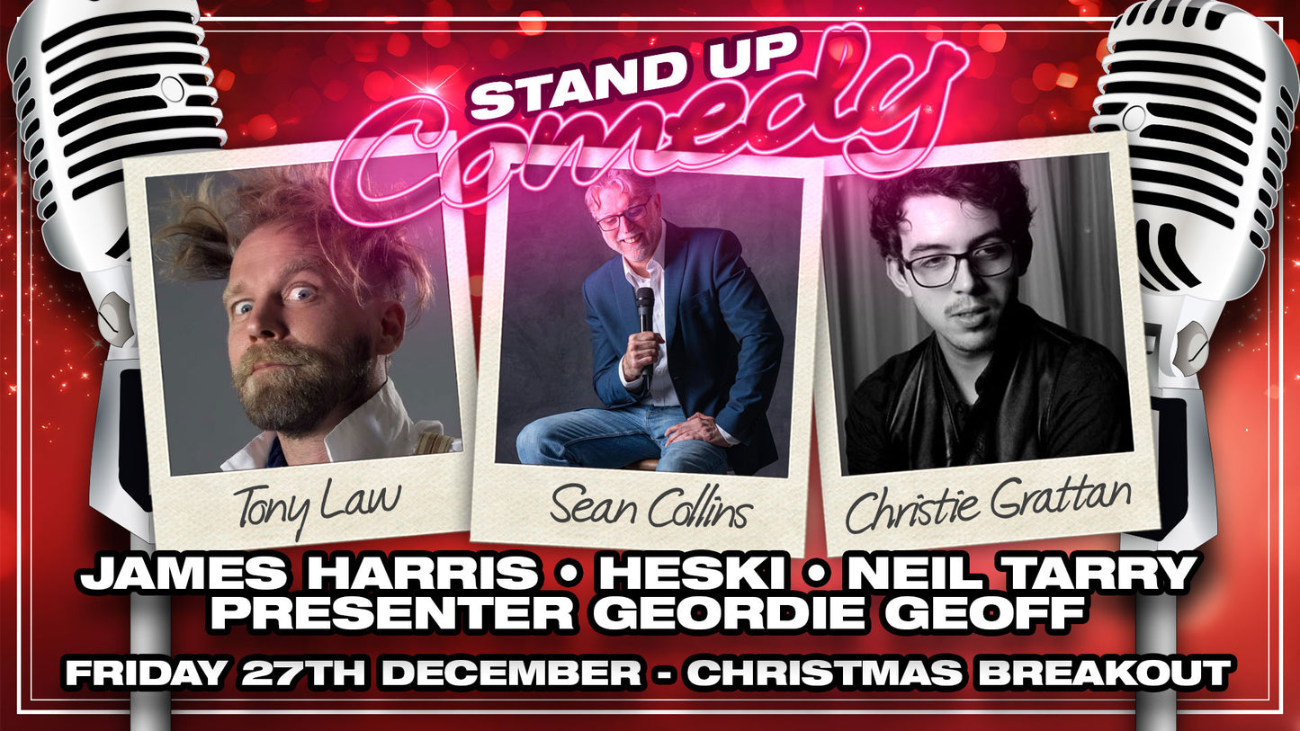 Christmas Breakout Stand Up Comedy near me in Southampton at The Attic