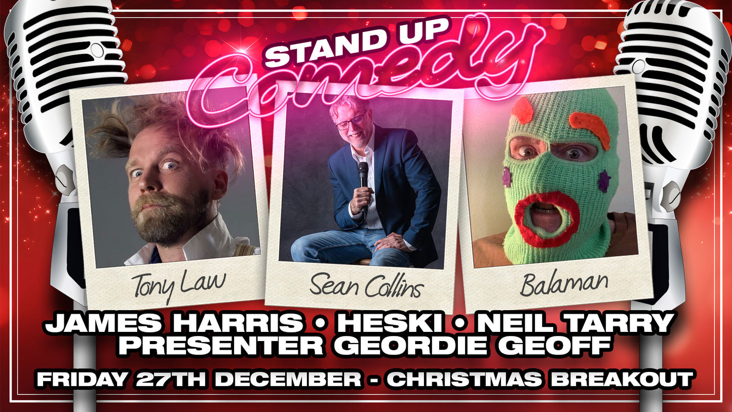 Christmas Breakout Stand Up Comedy near me in Southampton at The Attic