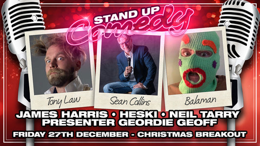 Christmas Breakout Stand Up Comedy near me in Southampton at The Attic