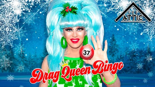 Christmas Drag Queen Bingo Night in Southampton with Charlie Hides at The Attic