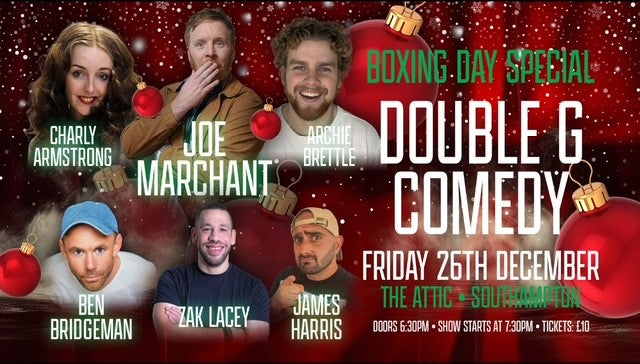 Stand up Comedy Christmas Special - Friday 26th December at the Attic Southampton