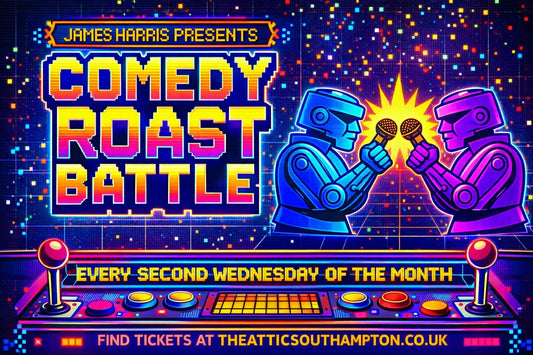 A Comedy Night of Comedy Roast Battles in Southampton Wednesday 14th January 2026