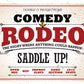 Open Mic Stand up Comedy Rodeo at The Attic Stand up Comedy Saturday 15th November