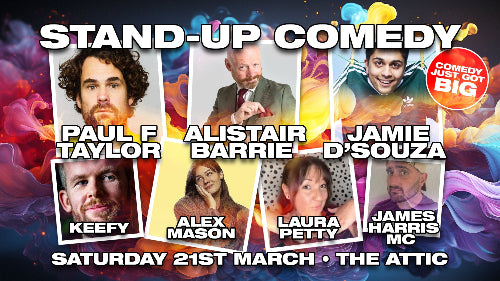Southampton Stand Up Comedy just got BIG Near me - Saturday 21st March 2026