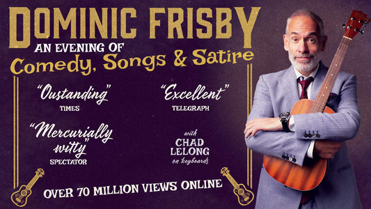 Dominic Frisby is on Tour! Stand-Up Comedy at The Attic in Southampton Saturday 6th June