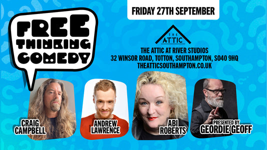 Stand up Comedy Night in Hampshire with Craig Cambell, Abi Roberts- Friday 27th September