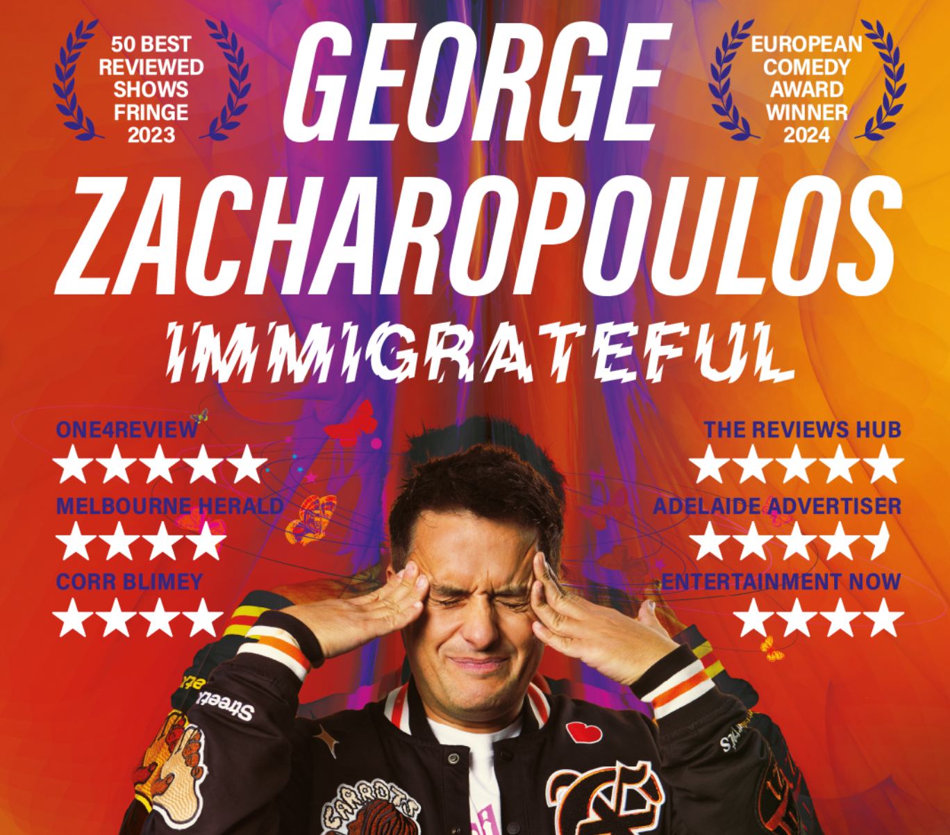 George Zacharopoulos Stand up Comedy Tour – Tuesday 26th May at The Attic in Southampton