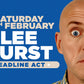 Stand up comedy in Southampton Lee Hurst at The Attic in Southampton Saturday 20th February 2027