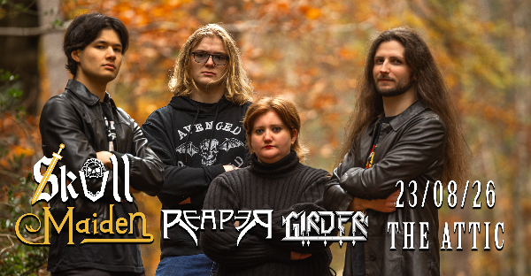 Metal band showcase at The Attic in Southampton - Sunday 23rd August