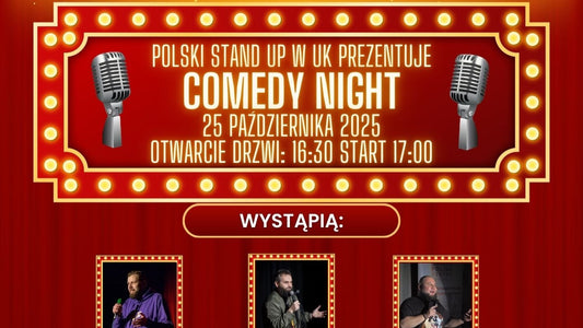 Polski Stand up w UK prezentuje Southampton- Saturday 25th October