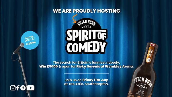 Dutch Barn Ricky Ricky Gervais Dutch Barn Vodka Stand-Up Competition - Friday 11th July ...
