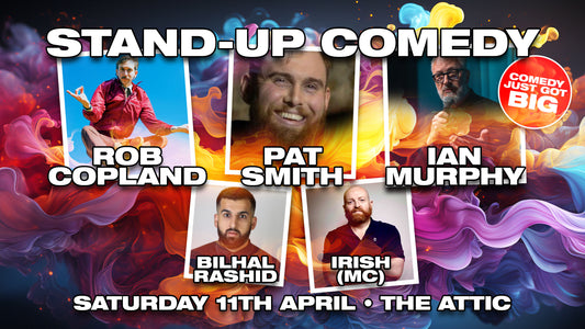 Southampton Stand Up Comedy just got BIG Near me - Saturday 11th April 2026