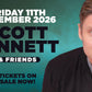 Stand up Comedy with Scott Bennett & Steve Bugeja - Friday 11th December 2026