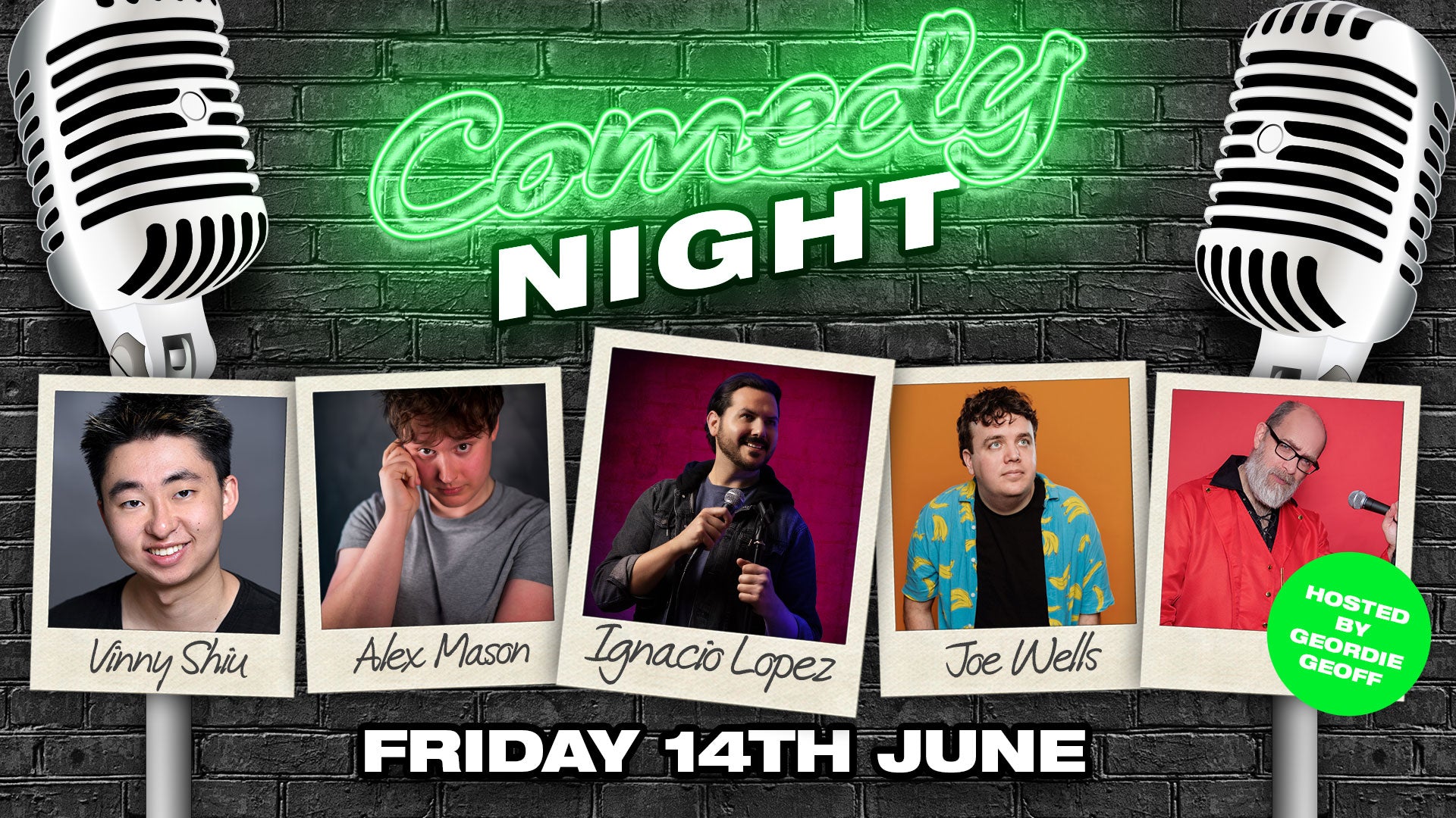 Southampton Stand Up Comedy Inc Ignacio Lopez & Joe Wells - Friday 14t ...
