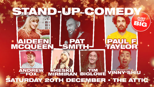 Southampton Stand Up Comedy just got BIG Christmas Special