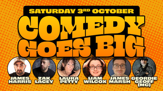 Stand Up Comedy Near me just got BIG - Saturday 3rd October at The Attic