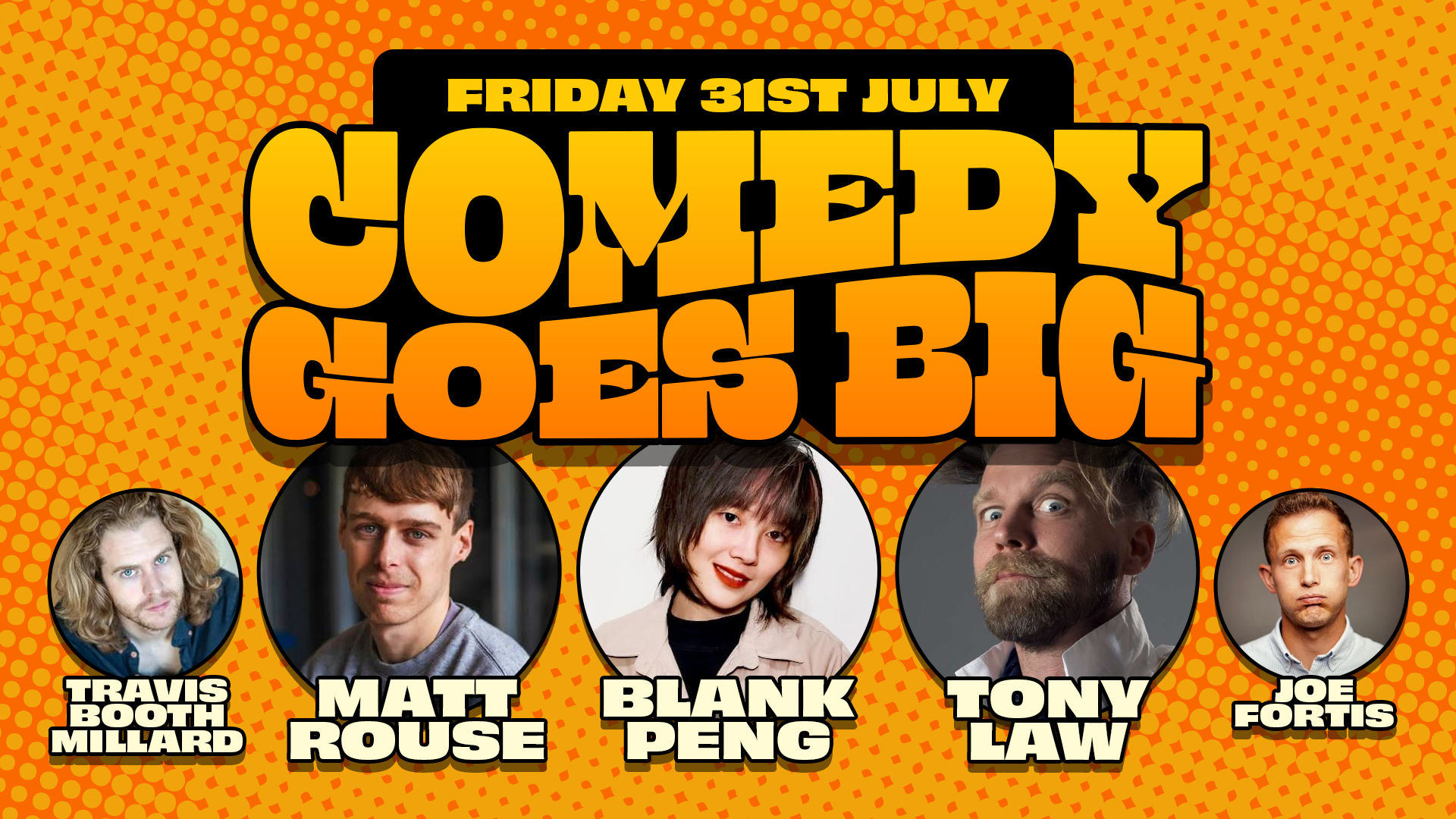 Southampton Stand Up Comedy just got BIG Near me at The Attic- Friday 31st July