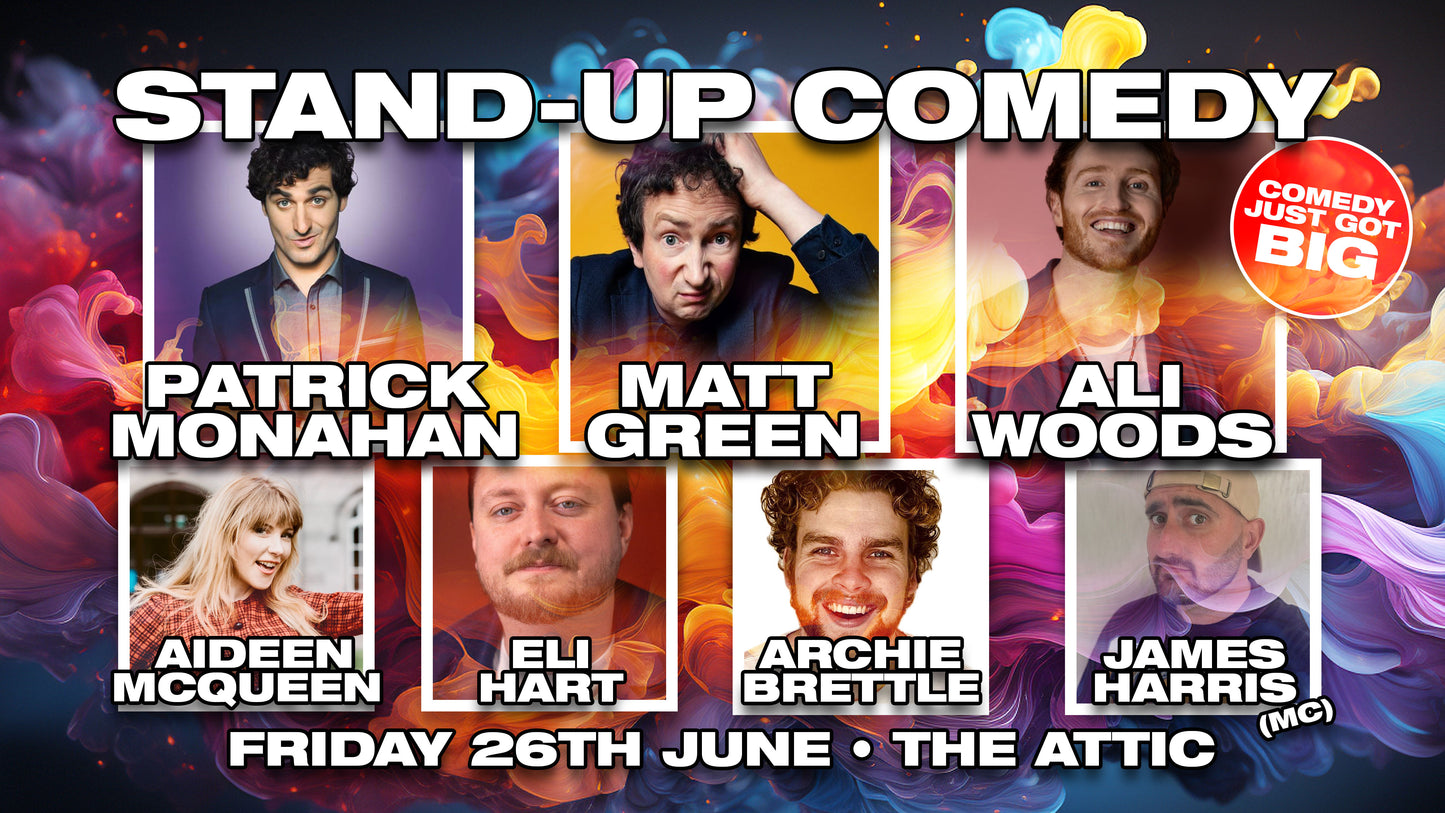 Southampton Stand Up Comedy just got BIG Near me - Friday 26th June 2026