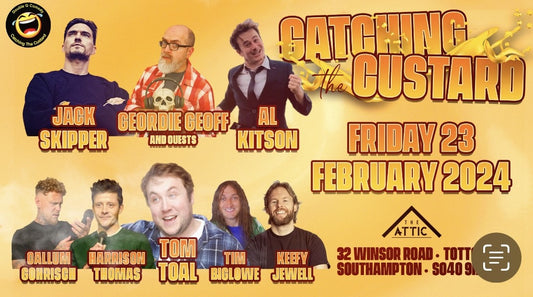 Geordie Geoff comes back to the Attic Southampton with his stand up comedy show