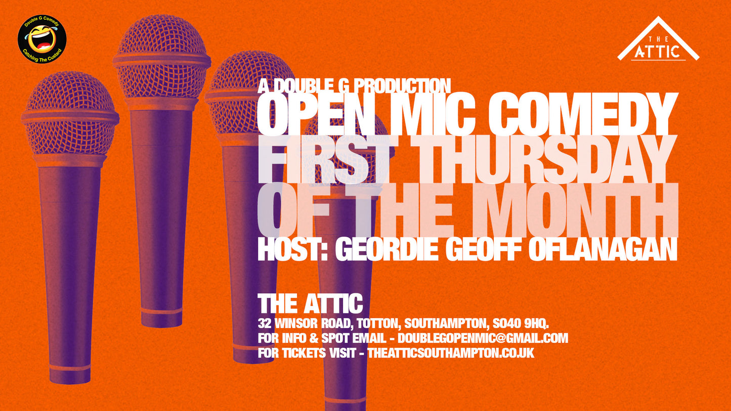 Open Mic Comedy Night hampshire