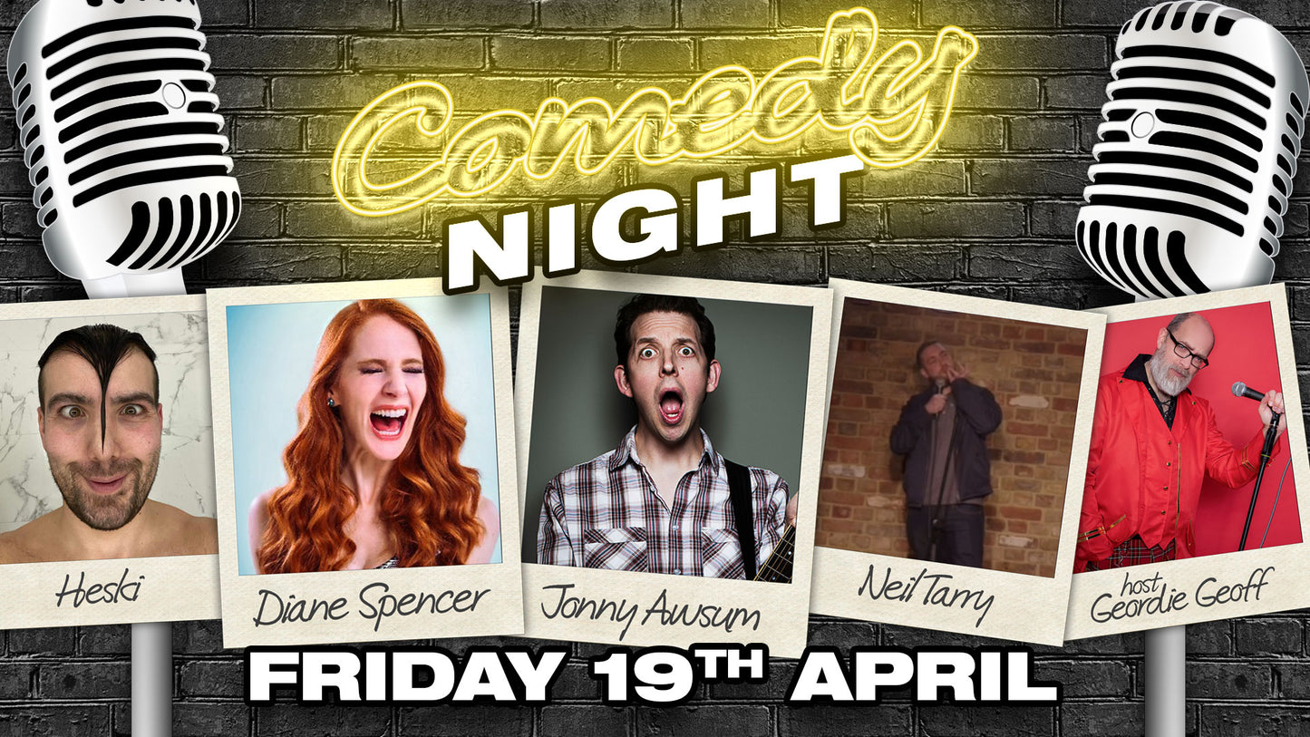 Southampton Stand Up Comedy Friday 19th April Southampton Comedy Club & Live Music Venue