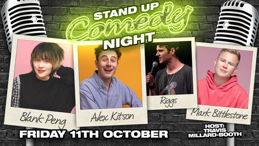 Southampton Stand Up Comedy with not 1 but 4 headline comedians - Friday 11th October