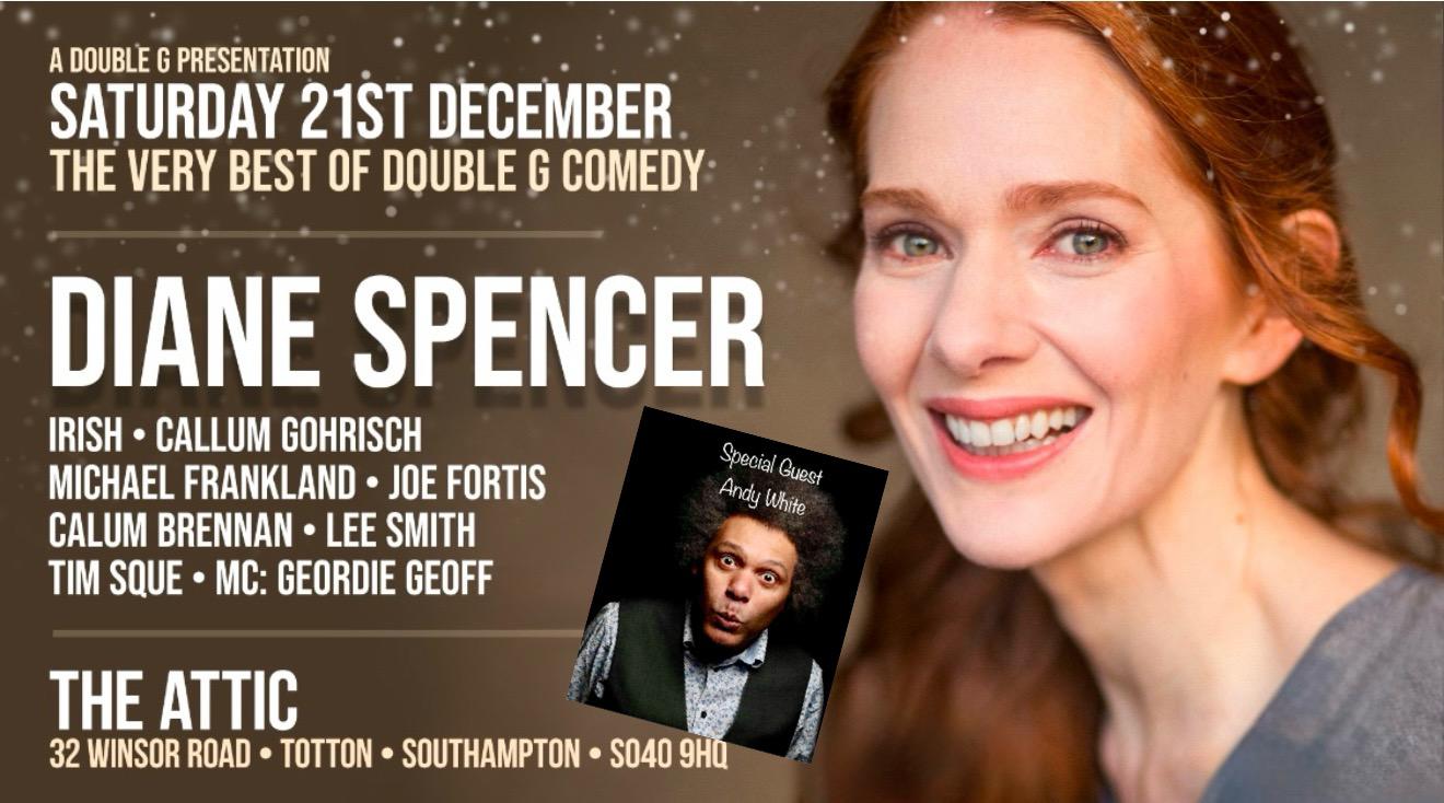 Stand up Comedy Double G Comedy Christmas Special - Saturday 21st December at the Attic Southampton!