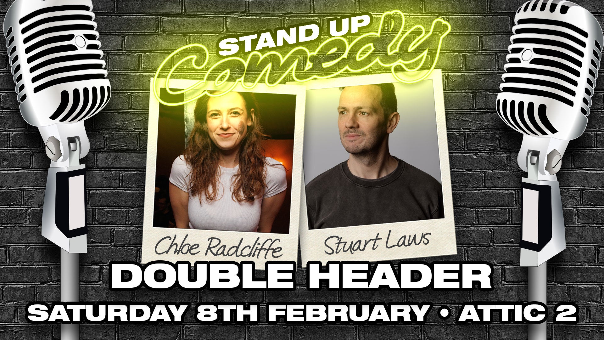 Comedy stand up double header in Southampton - Saturday 8th February ...