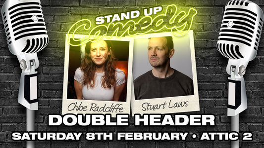 Saturday 8th February, Southampton comedy night with Chloe Radcliffe & Stuart Laws