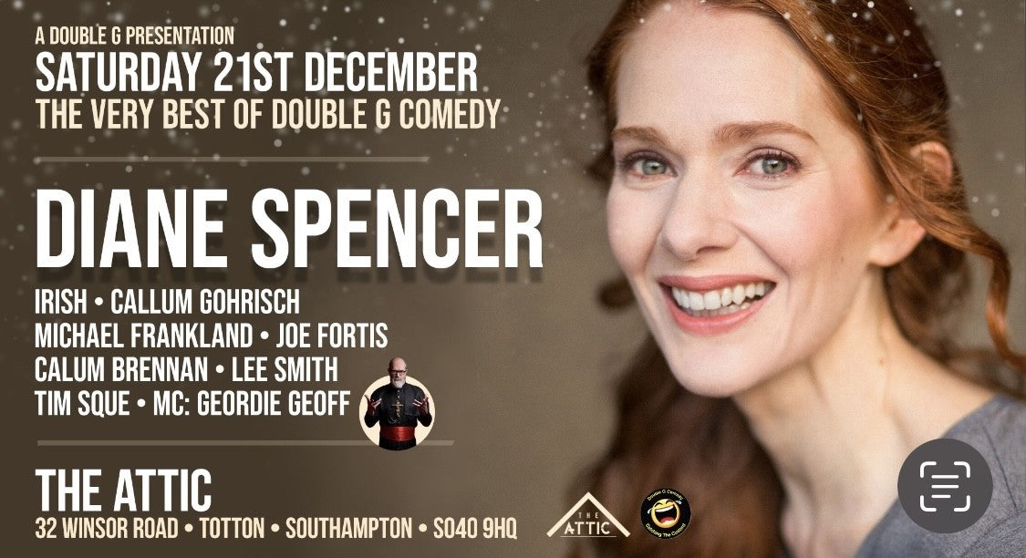 Stand up Comedy Double G Comedy Christmas Special - Saturday 21st December at the Attic Southampton!